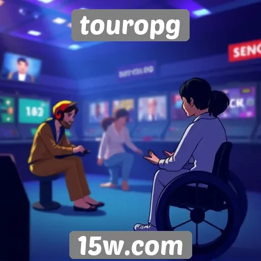 Acessibilidade do site touropg para jogadores novatos